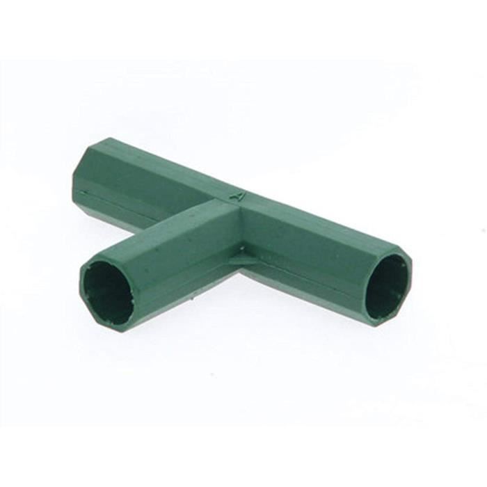Raccords Tuyaux ABS 4 Voies | Lot De 8 | Pour Serres Et Supports Plantes | Tailles 8-19 Mm | DIY Facile