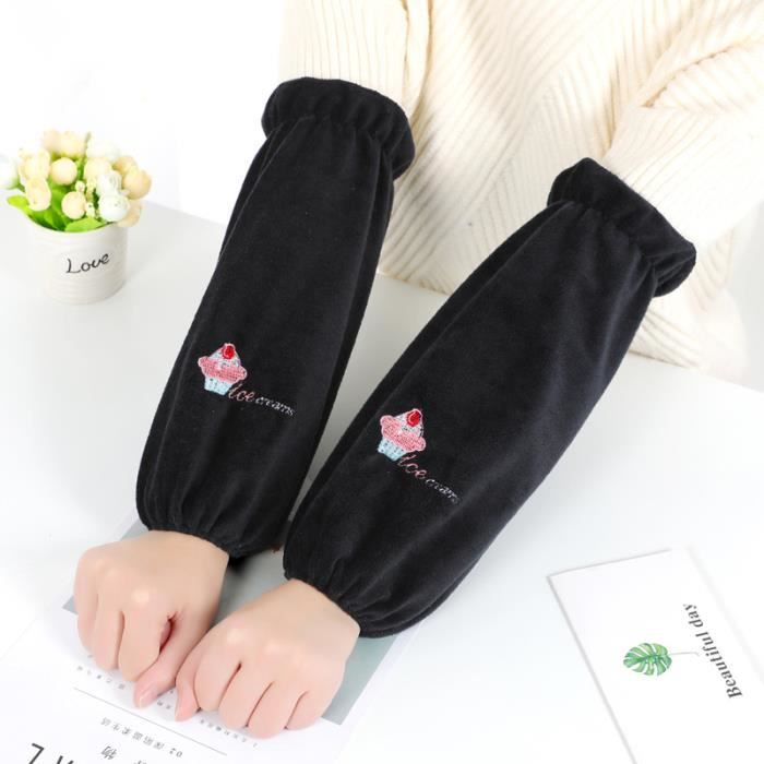 Manches longues d hiver pour femme en peluche pour le bureau et la