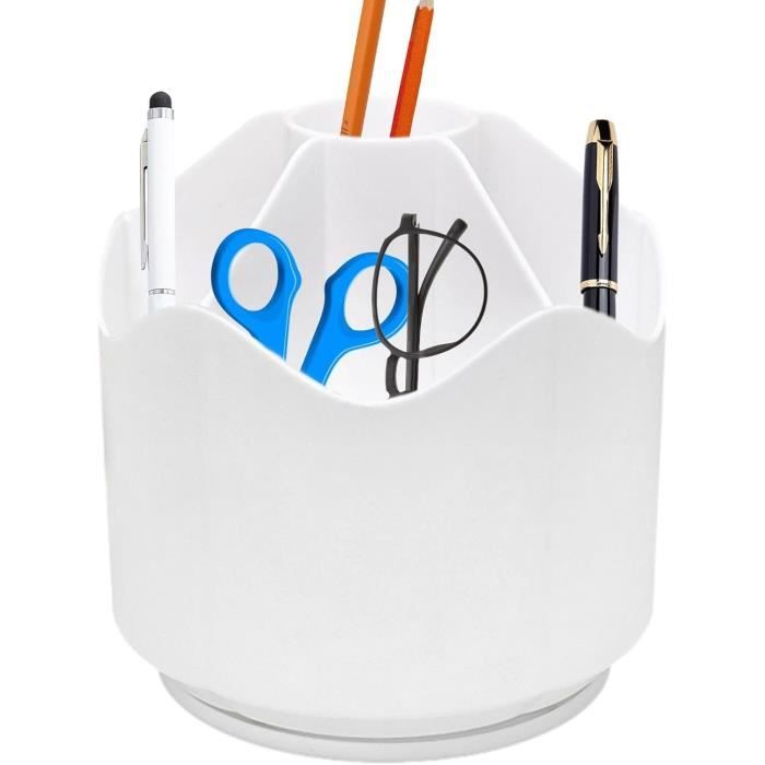 Pot A Crayon Rond Metal, Porte-Stylo Bureau En Aluminium, Make Up