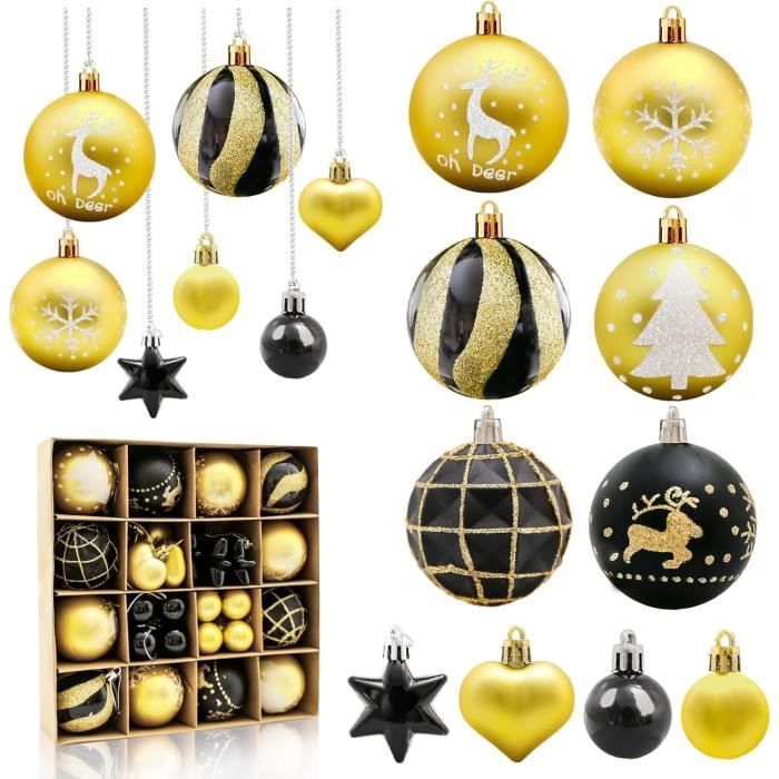 Lot De 2 Boules De Noël Géantes - Diamètre 15 Cm - Incassables, Pour Intérieur Et Extérieur - Décoration Sapin