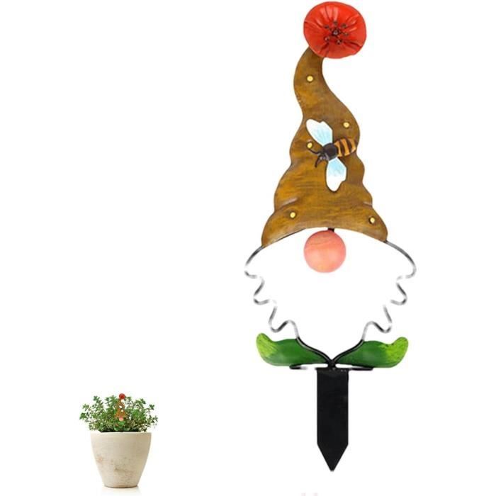 Piquets De Jardin Décoratifs De Noël - Motif épice, 30,5 X 22,5 Cm, Pour Extérieur