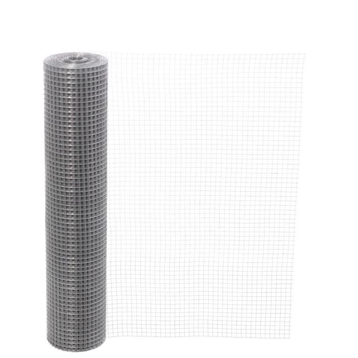 Grille pour volière 16 x 16mm 0 75mm 100cm x 25m galvanisé
