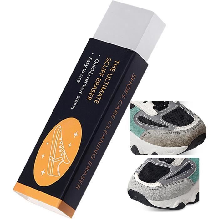 SULPO Gomme Nettoyante Daim Et Nubuck - Efface Taches Sur Chaussures Cuir Et Vêtements (1 Pièce)