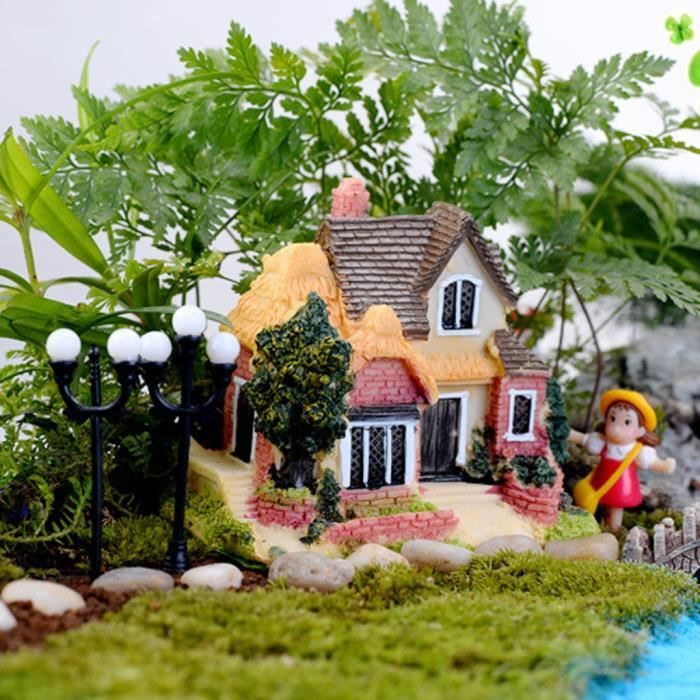 En forme de coeur Garispace Mousse Mousse Micro Paysage H/érissons Bande Dessin/ée Fleur Panier Mod/èle R/ésine Artisanat D/écoration De La Maison Jardin Ornements Home D/écors