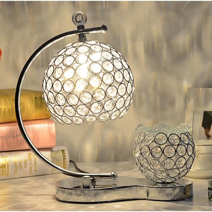 Lampe De Bureau En Cristal De Luxe Lampe De Chevet De Chambre Creative Aromatherapie Transparent Cristal Lampe Achat Vente Lampe De Bureau En Cristal Soldes Sur Cdiscount Des Le 20 Janvier Cdiscount