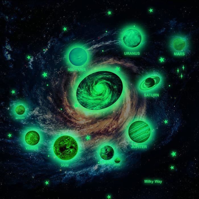 Stickers De Vitrine Planete Terre Lumineuse Lune Galaxy Wall Art Autocollants Decal Grateful Tendance Lzm90214233 Cbas Achat Vente Stickers De Vitrine Decoration De La Maison Cdiscount