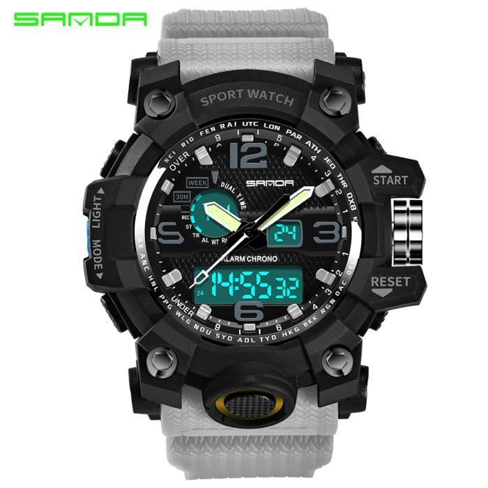 Montre à online cristaux liquides