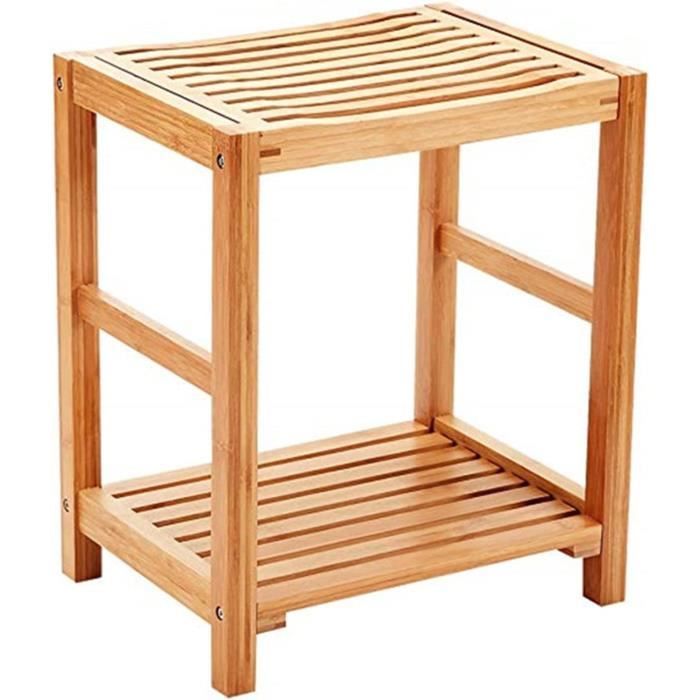 ANCIEN BANC TABOURET En Bois Massif Petit Coffre De Rangement Vintage Sellette EUR 32,00