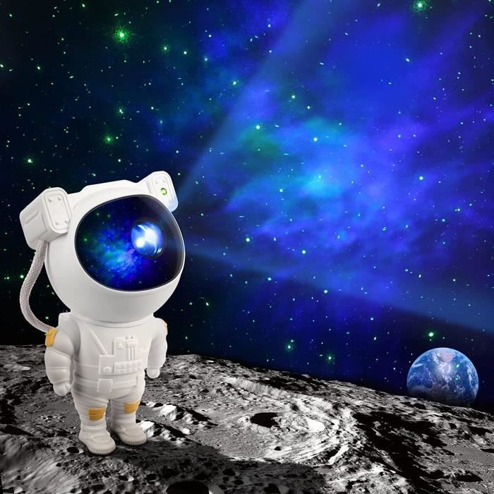 Projecteur D'astronaute Ciel Etoile Galaxie,Astronaute Projecteur avec  Nébuleuse,Minuterie et Télécommande,Lampe Projecteur Plafond - Cdiscount  Puériculture & Eveil bébé