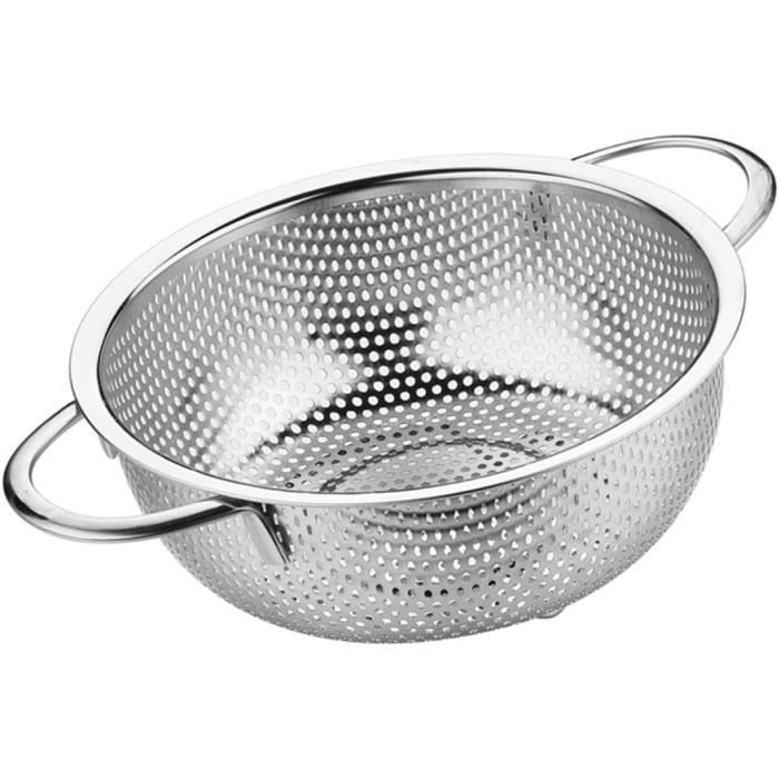 BESTonZON Marmite à Nouilles En Acier Inoxydable 16 Cm Panier à Passoire Facile à Laver Cuisson Des Pâtes Et Nouilles Ustensile Cuisine Pour Maison