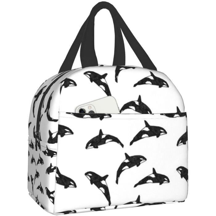 Killer Whale Backpack With Lunch Box Kids Girls 6-8/5-7 Galaxy Bookbags - View #13