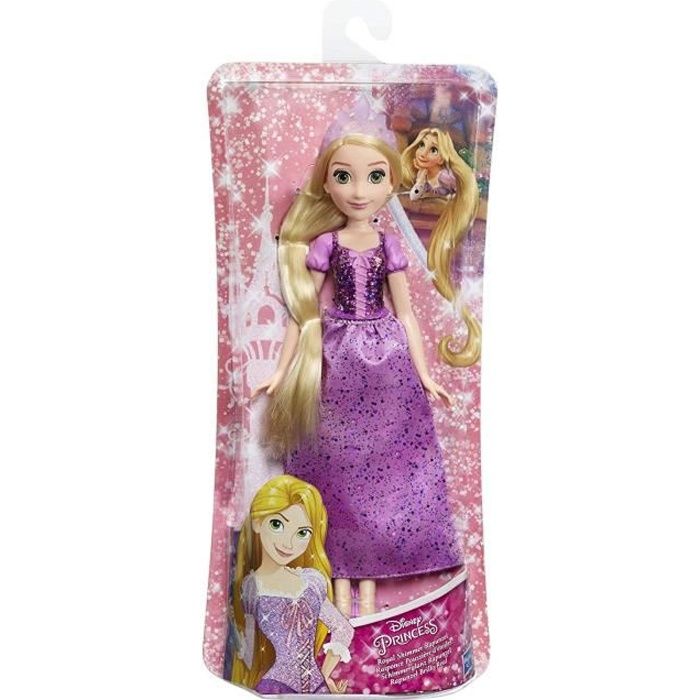 Poupée Raiponce 30 cm Poussière d'étoiles - Disney Princesses Hasbro : King  Jouet, Barbie et poupées mannequin Hasbro - Poupées Poupons
