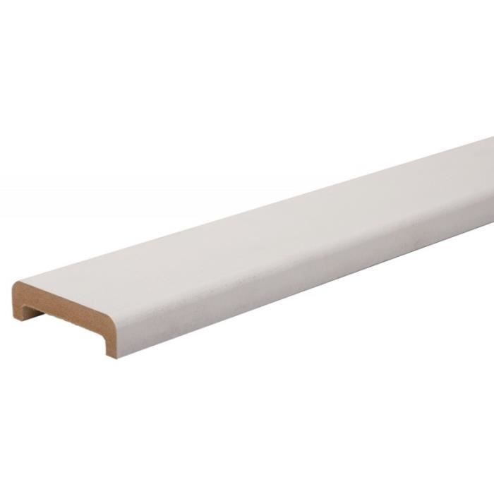 Nez De Cloison Mdf Prepeint Blanc 88 19 Achat Vente Cloison Amovible Nez De Cloison Mdf Prepeint Cdiscount