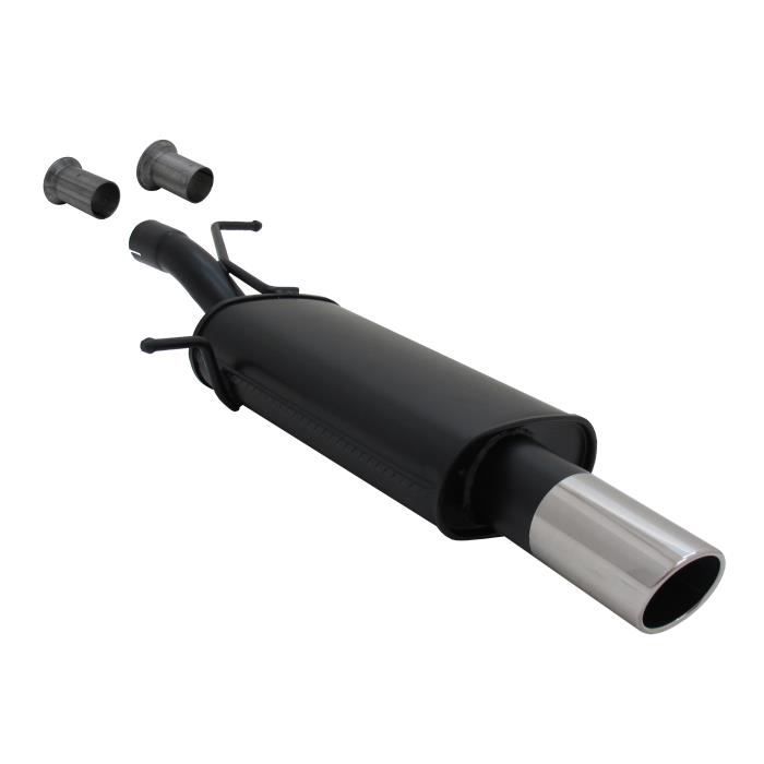 A3071E90SR ; Pot silencieux echappement acier pour Peugeot 307 de sept ...