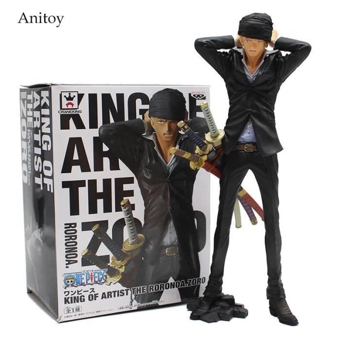 Figurine One Piece King Of Artist The Roronoa Zoro Pvc 28cm Cdiscount Jeux Jouets