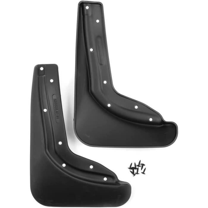 Lot De 2 Bavettes Garde-boue Arrière En Caoutchouc Pour Peugeot 208 (2013 Et +) - Avec Vis, Montage Sans Perçage