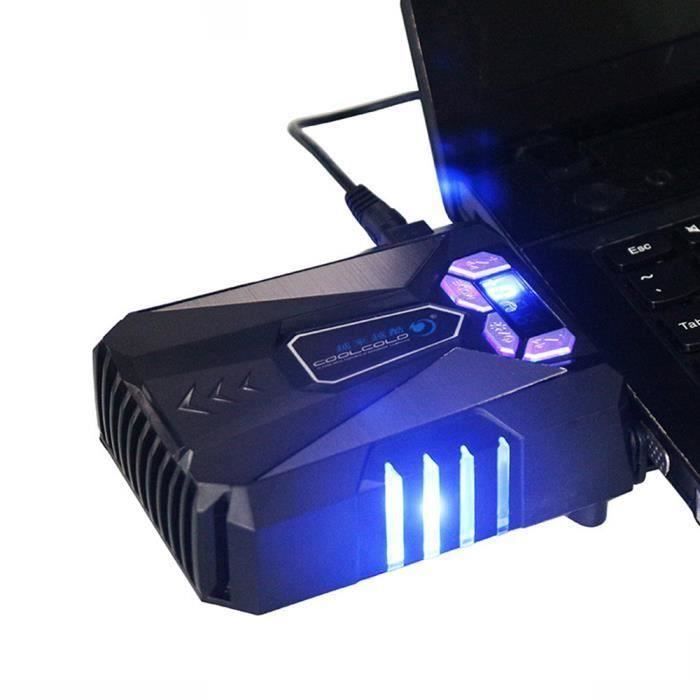 KING PC Ventilo Portable Gamer; Extracteur d'Air Chaud USB; Cool