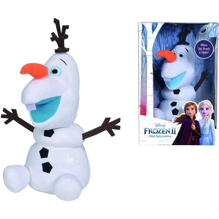 Peluche Simba Disney Frozen Olaf Interattivo SIMBA Plush Blanc Enfant 30 cm Cdiscount Jeux Jouets