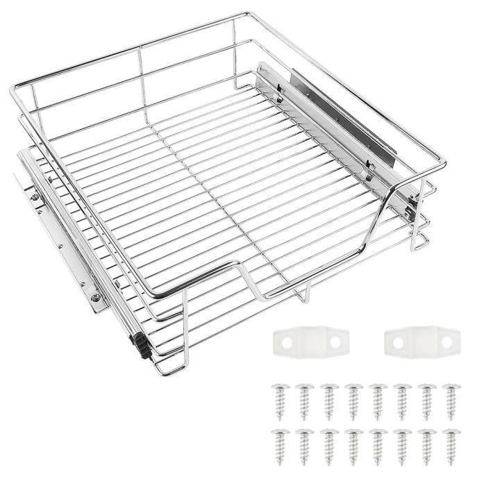 Laras Tiroir Panier De Rangement Telescopique Rail Inclus Pour