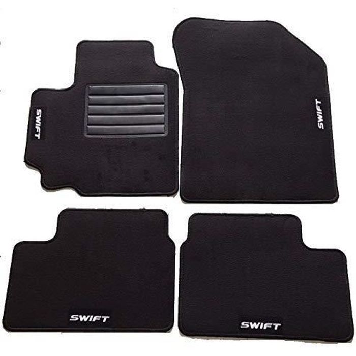 Jeu de 4 tapis moquette pour SUZUKI SWIFT année 2010>2013