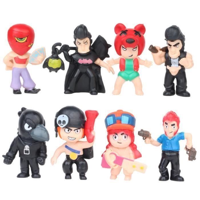 Brawl Stars Figure De Figure Jouets Modele Jouets Pour Enfant Cadeau De Noel D Anniversaire 8pcs Cdiscount Jeux Jouets - chiffre brawl star