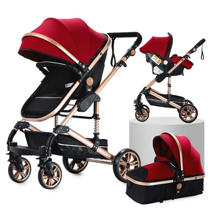 Poussette à grande roue 3 en 1 avec nacelle et siège, système de voyage de  luxe bon marché, vente en gros - AliExpress