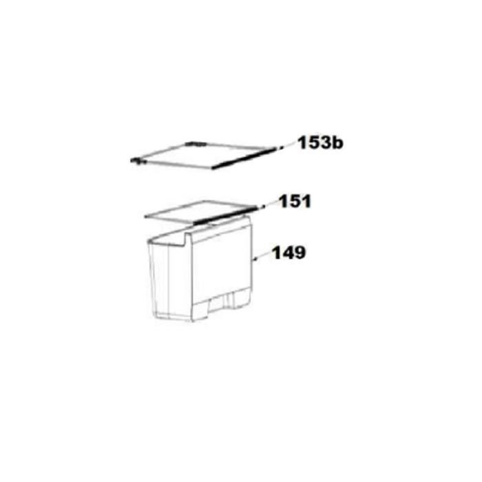 Congélateur armoire Candy CUQS513EWH