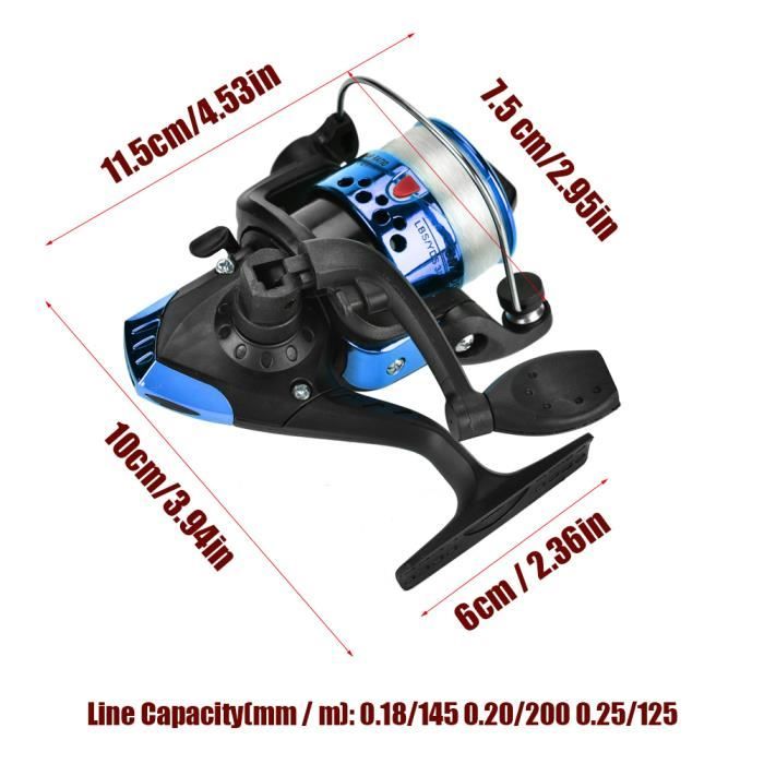 Shakespeare Micro Spinning Fishing Combo, 46 Ultra France