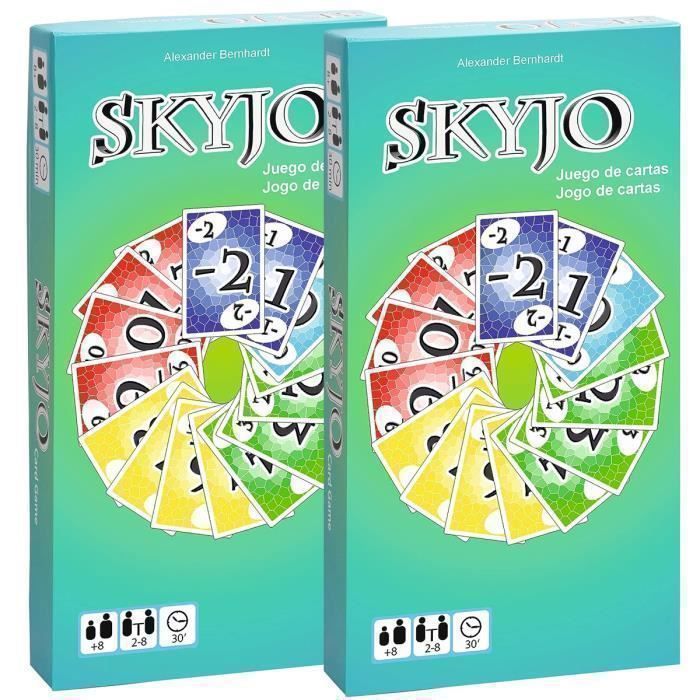 Jeu de société Skyjo écritures 2 joueurs ou plus Adulte Cdiscount Jeux Jouets