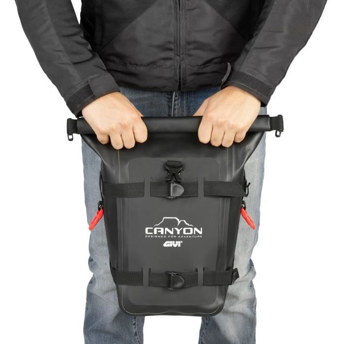 Sacoche étanche Givi Canyon GRT722 8 L - noir