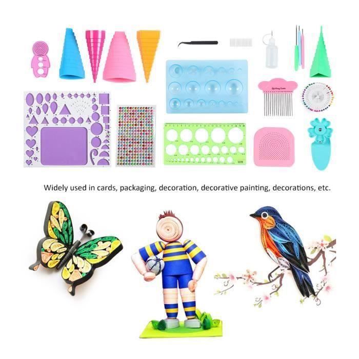 10 Flacons Applicateur Colle 30ml Avec Pointe Métal - Pour Quilling Et Artisanat DIY - Blanc