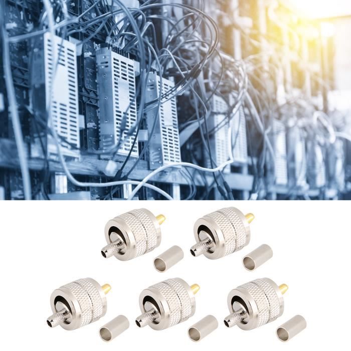 Connecteurs DIN Mâles 6 Broches OTOTEC - Lot De 4 Pour Audio MIDI, Mixeurs, Claviers Et Batteries Électroniques
