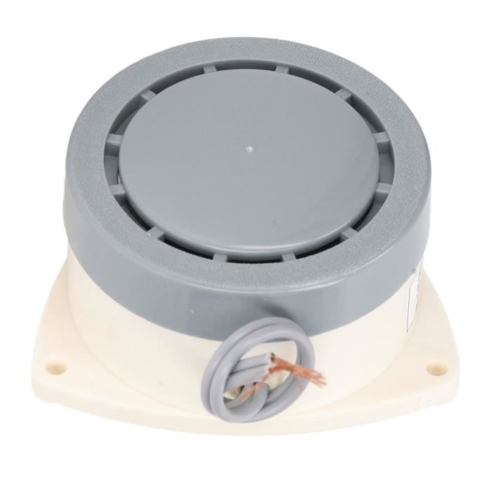 HUAZIZ DC 3V-24V éLectronique Alarme Buzzer, SystèMe D'Alarme Buzzer, Electronic Buzzer Alarme Continue D'Alarme Sonore Noir/Blanc(14 Pièces