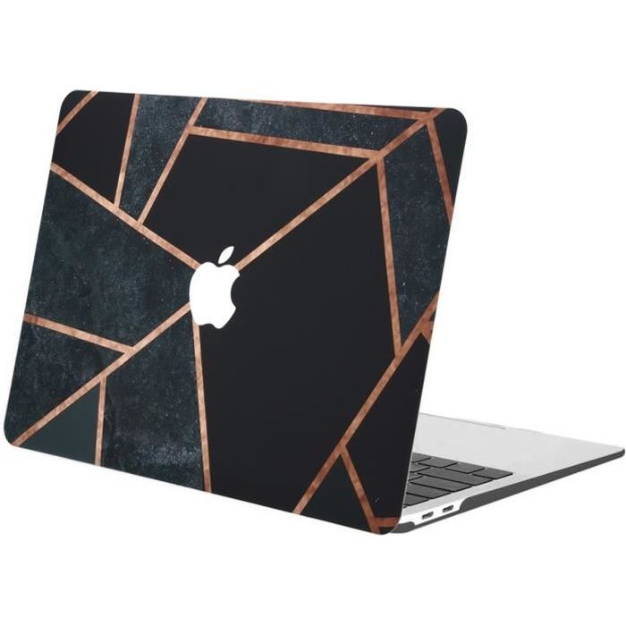 Coque MacBook Air 13 pouces (2018-2020) Design Noir Graphique iMoshion -  Cdiscount Informatique