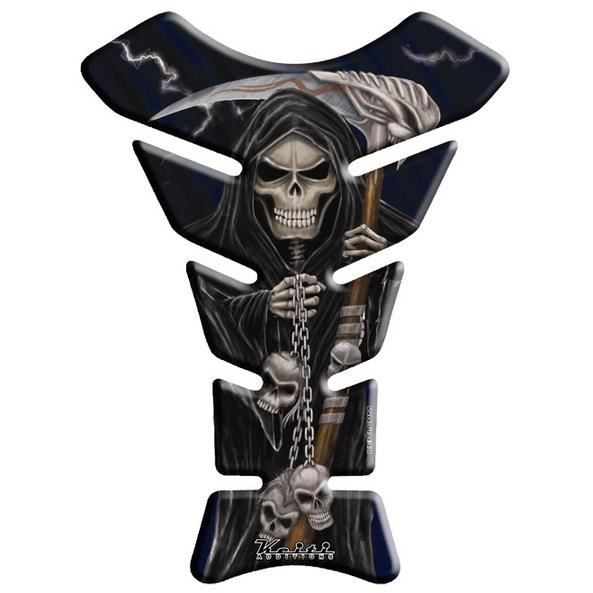 Protège réservoir moto 3D Faucheuse KT8120 Keiti® résine inaltérable