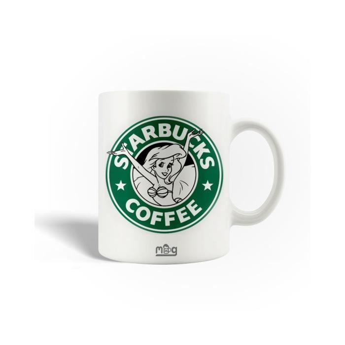 Mug - Starbuck - Princess Ariel - Cramique - 30cl - Compatible  lave-vaisselle - Cdiscount Puriculture & Eveil bb