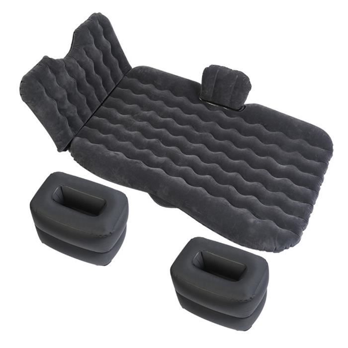 Nannigr Matelas gonflable de voiture pour siège arrière de voiture, lit de camping, matelas gonflable portable, matelas de voyage de voiture, lits de couchage pour voiture SUV universel