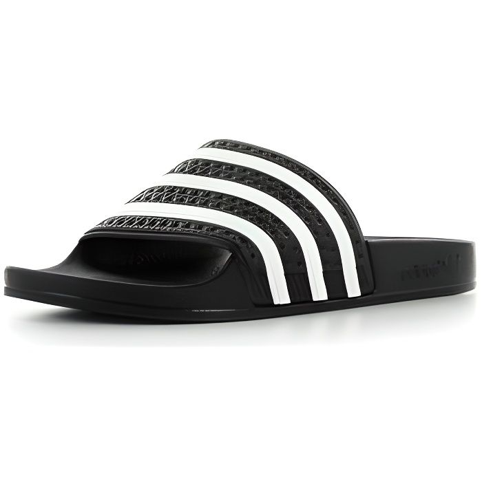 Sandale adidas hot sale noir et blanc