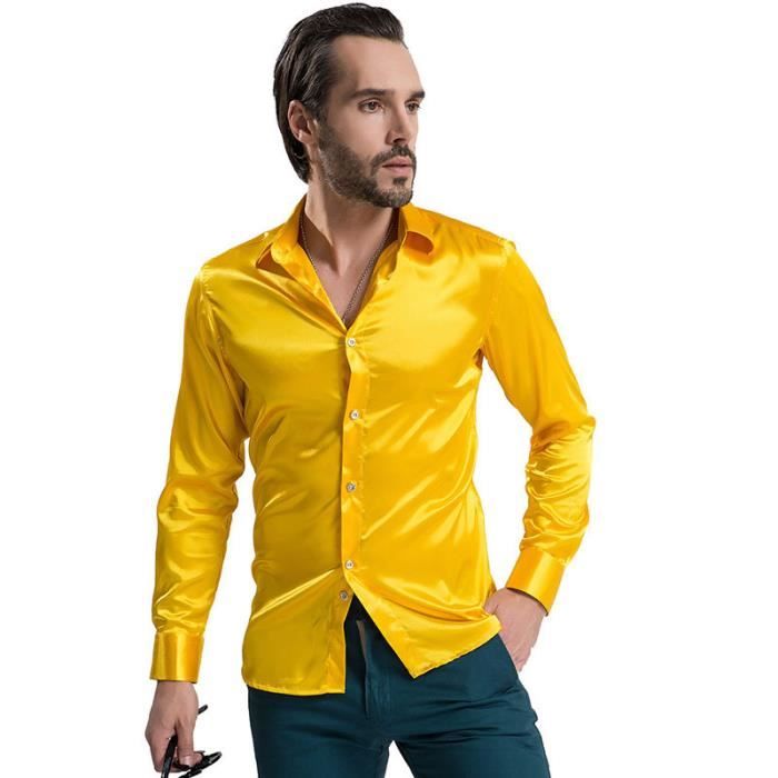 chemise homme en soie