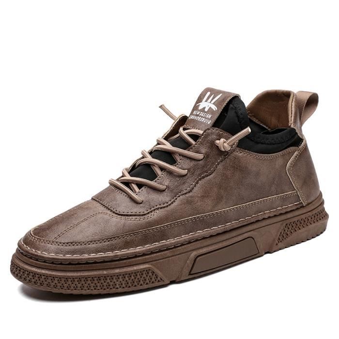 Bottes De Pêche Simms En Cuir Et Feutre - Taille US 10 / UK 9 - Marron - Occasion Décontractée