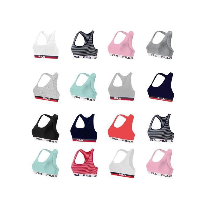 Fila Brassières Surprise coton Lot de 2 Femme