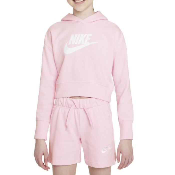 In fact deal with shower Nike Sweat à Capuche pour Fille Club Rose DC7210-663 Rose - Cdiscount  Prêt-à-Porter