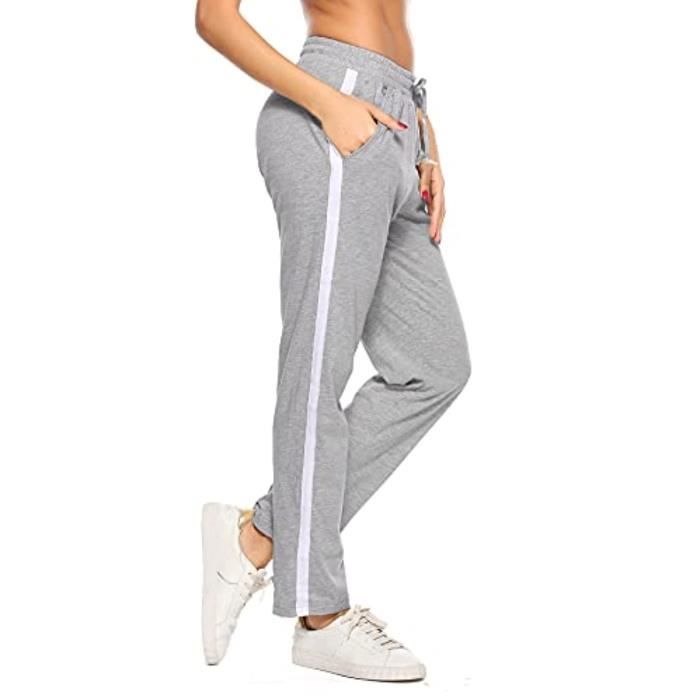 Pantalon De Jogging CRZ YOGA Femme - Extensible Avec Poches - 69% Polyamide, 31% Élasthanne