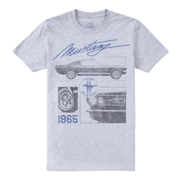T shirt top mustang homme