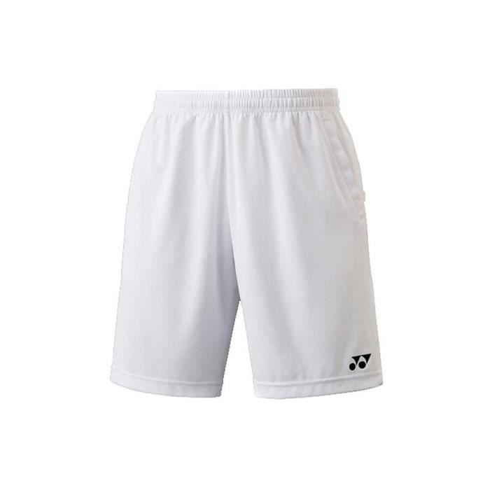 pantalon de badminton yonex shortsm0004wh pour homme - blanc