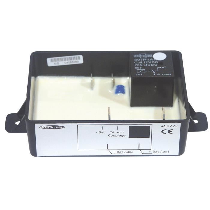 Inovtech Coupleur Séparateur Spécial 3ème Batterie