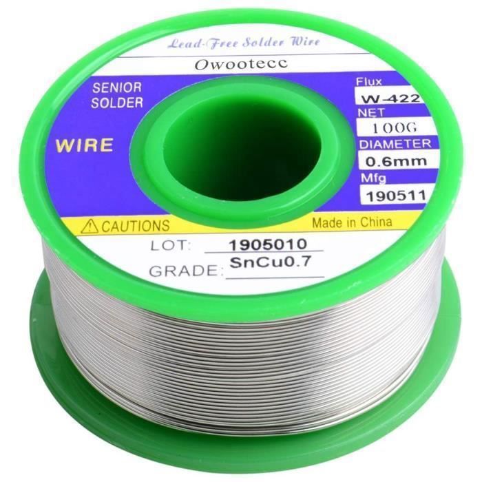Lot De 8 Grips Fils Cuivre Isolés Blancs 43mm - Neufs Pour Soudure Et électricité