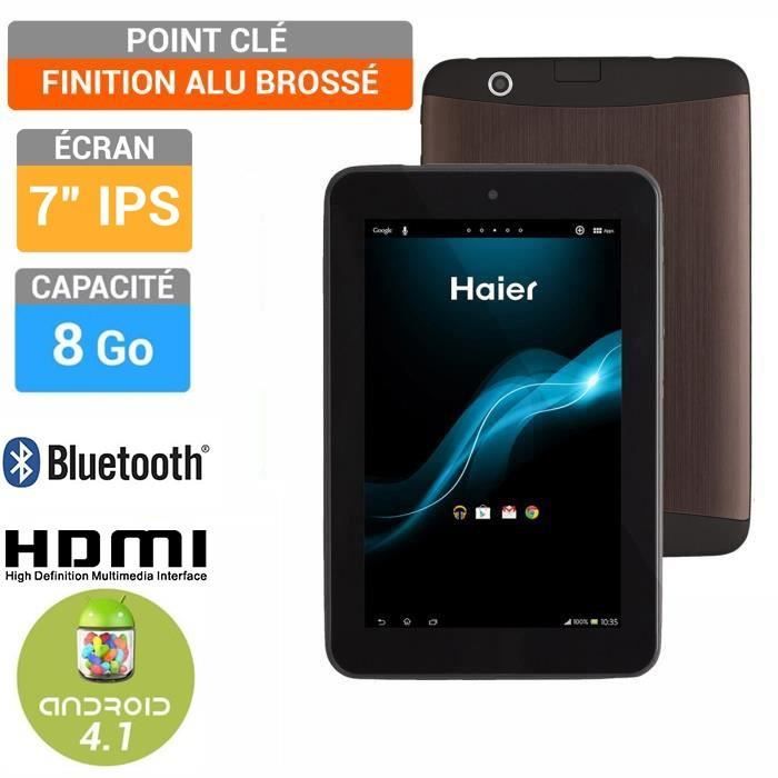 Haier Pad 722 7" Chocolat