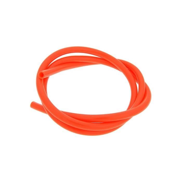 Durite Essence Rouge 6mm X 2m - Tuyau Carburant Haute Qualité Pour Moto, Scooter, Quad
