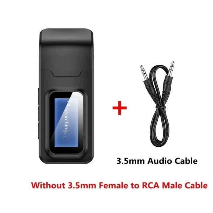Adaptateur Bluetooth 5.0 émetteur/récepteur Audio - Pour TV, PC, Chaîne Hi-fi, Casque...